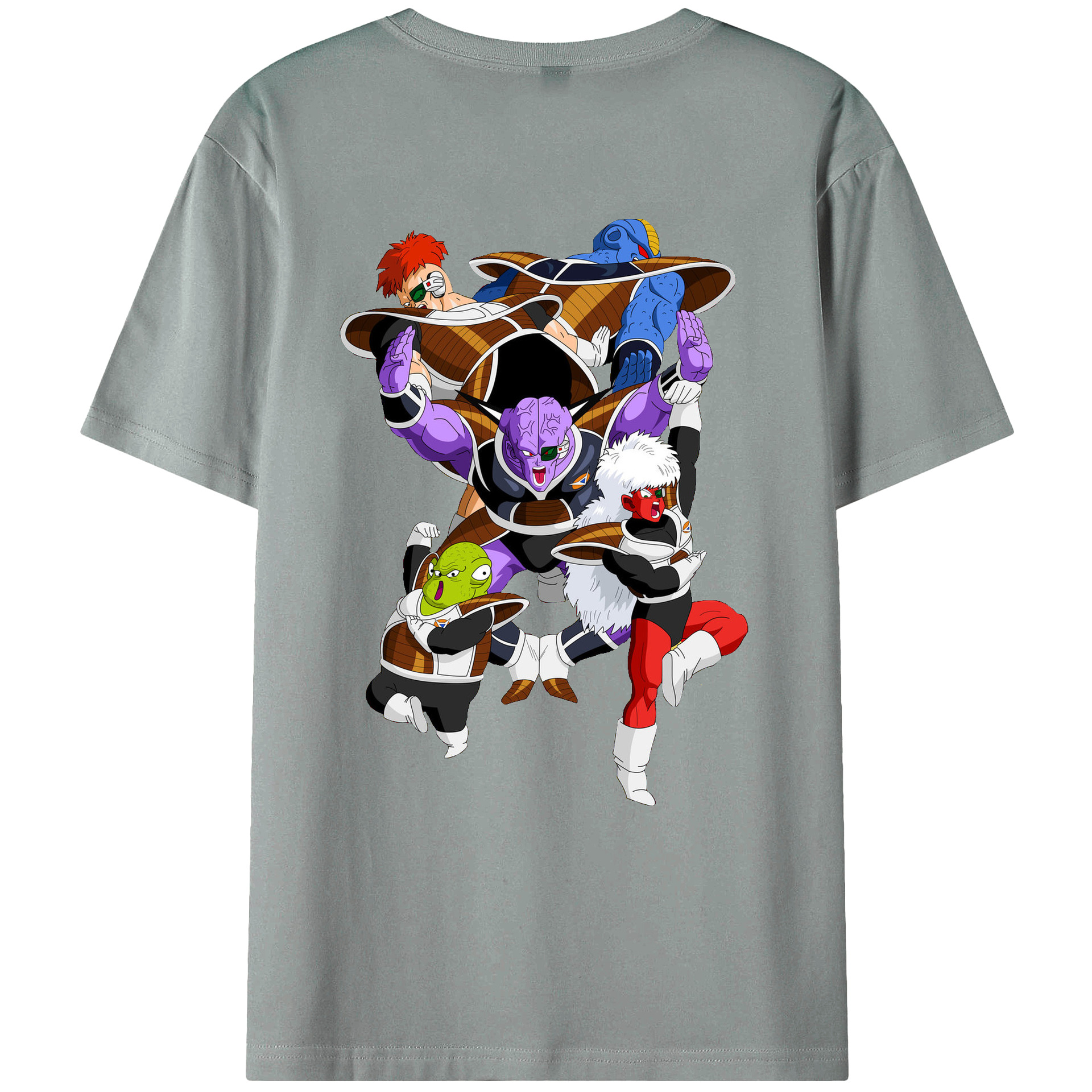 （画像用） ドラゴンボール DRAGON BALL 綿100％ メンズ半袖Tシャツ（バックプリント） 通気性